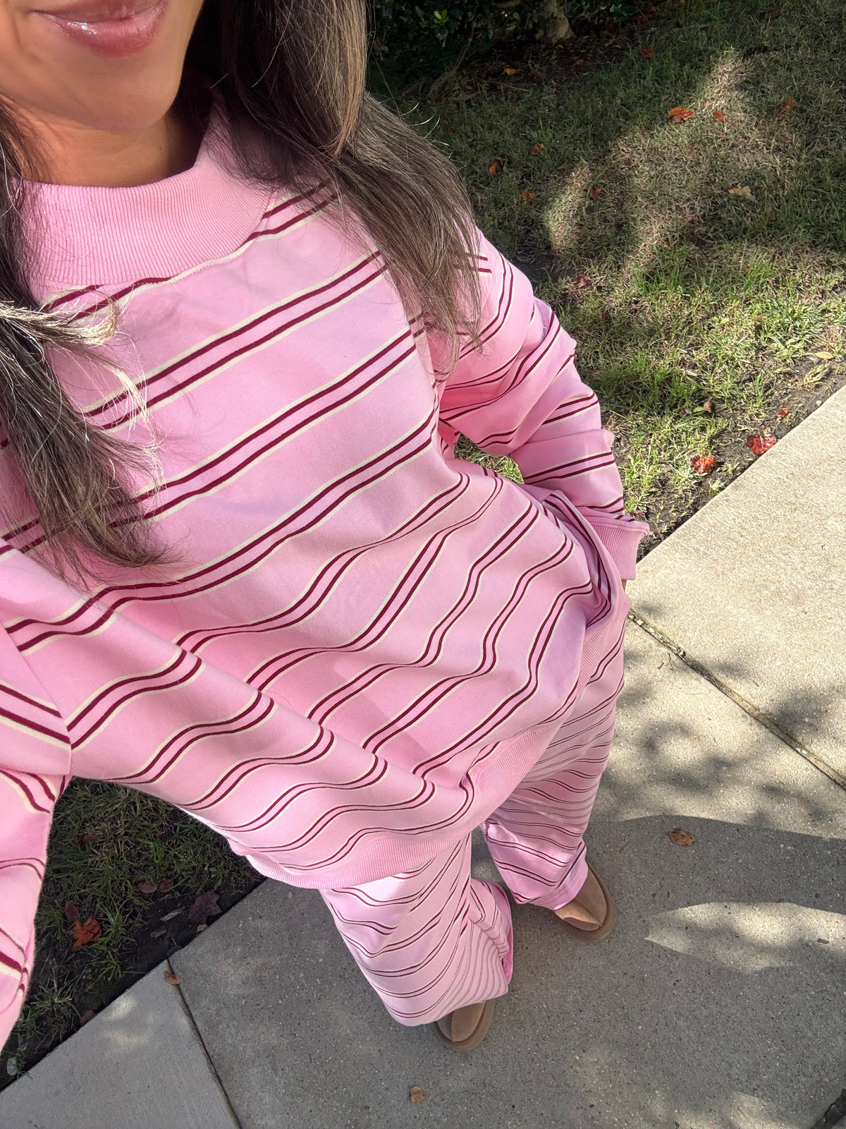 Pinkberry Striped Set