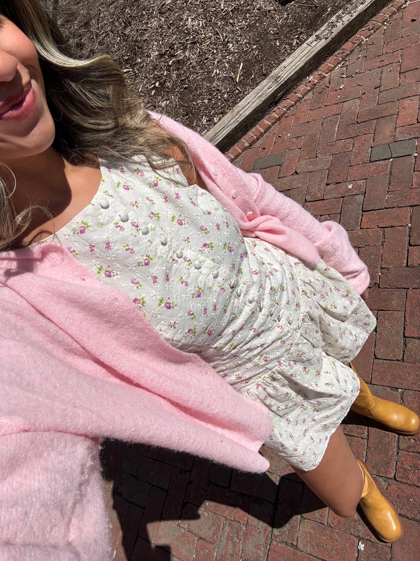 Butterfly Effect Cardi- Pink