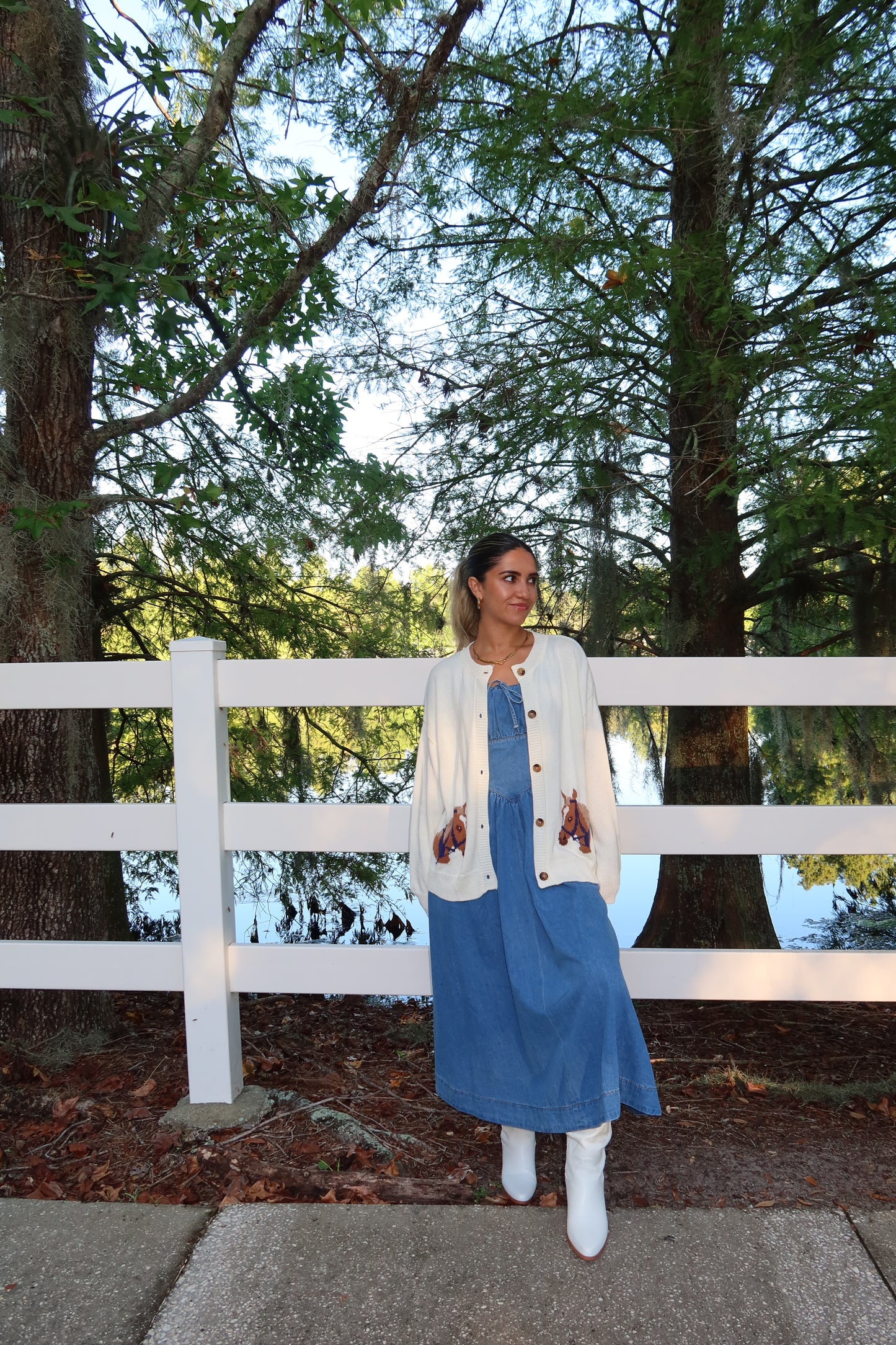Midnight Blue Denim Dress