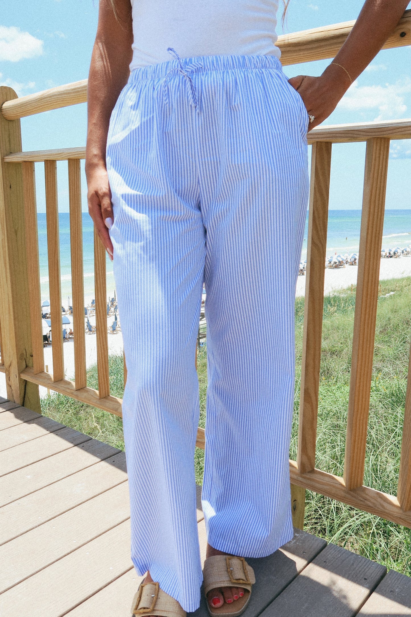 Seaside Stripe Pants