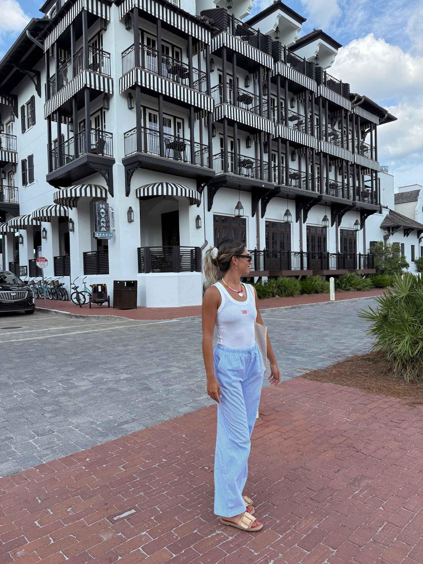 Seaside Stripe Pants