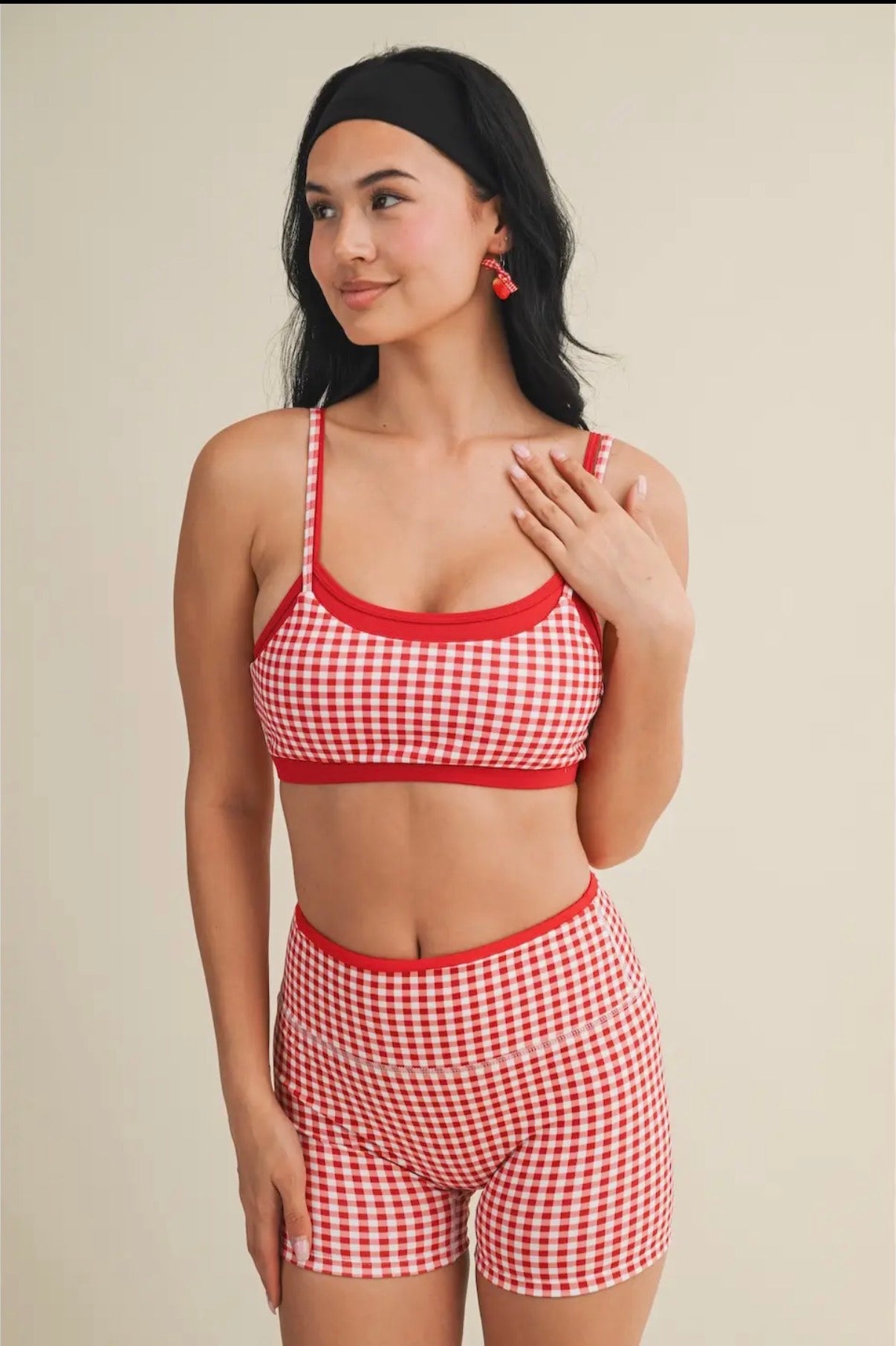 Cherry Picnic Workout Set