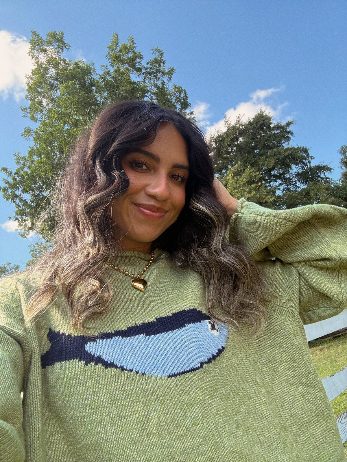 Gone Fishing Knit Sweater