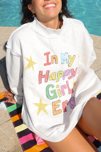 Happy Girl Mockneck