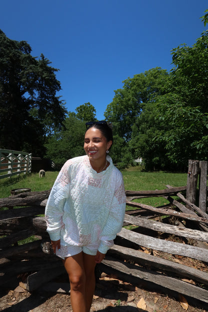Briar Quilted Mockneck