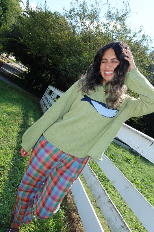 Gone Fishing Knit Sweater