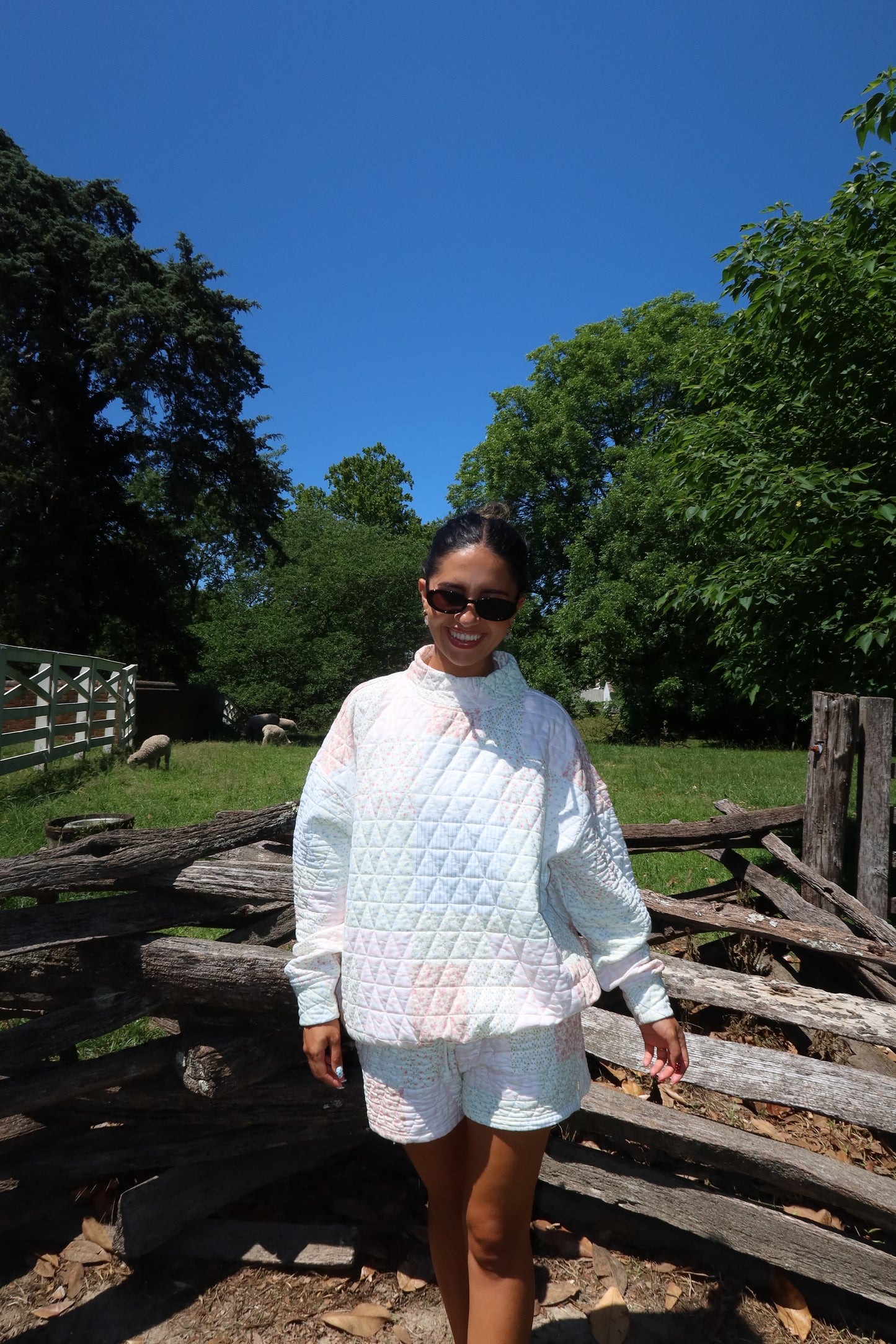 Briar Quilted Mockneck
