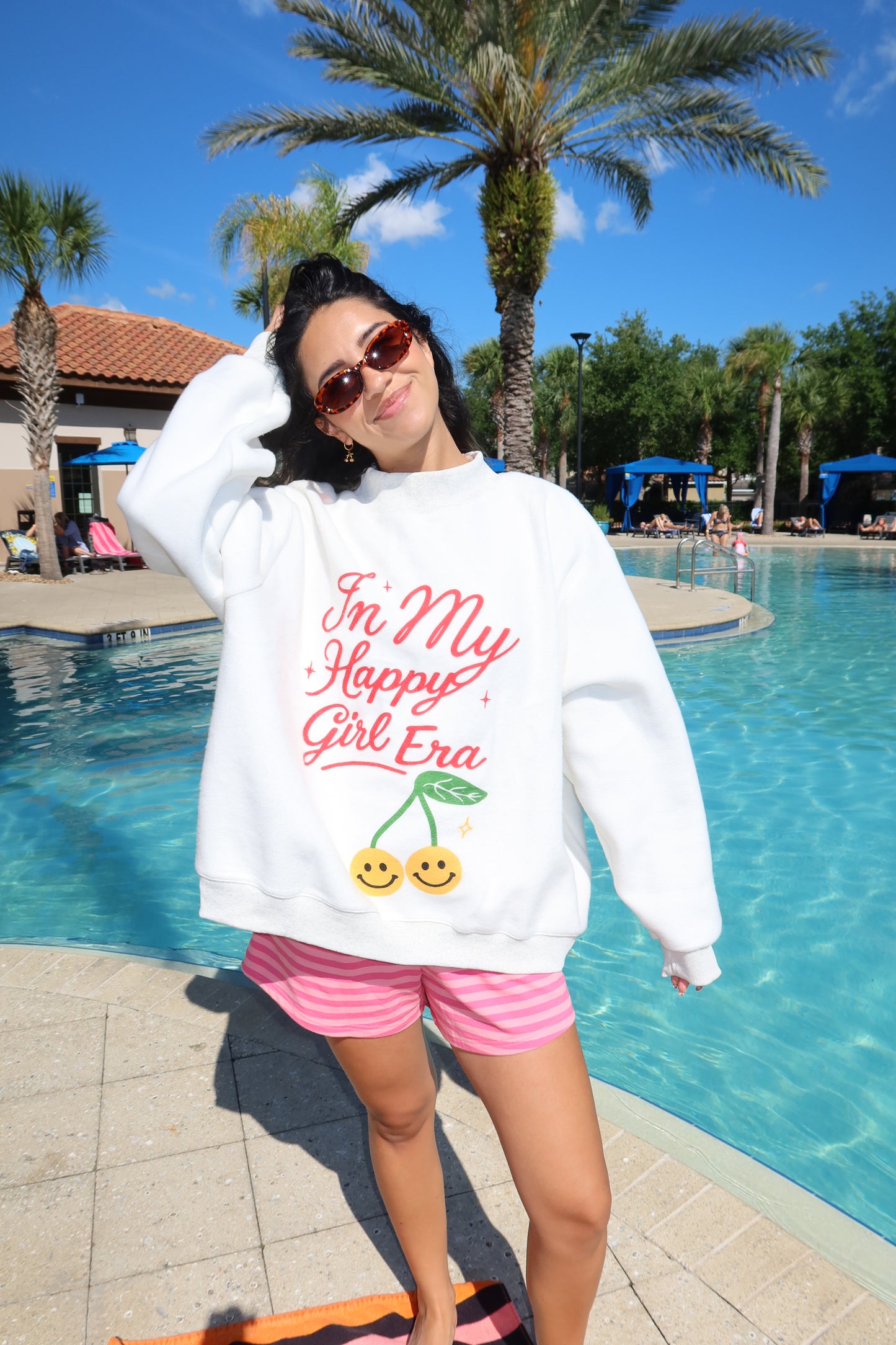 Happy Girl Mockneck