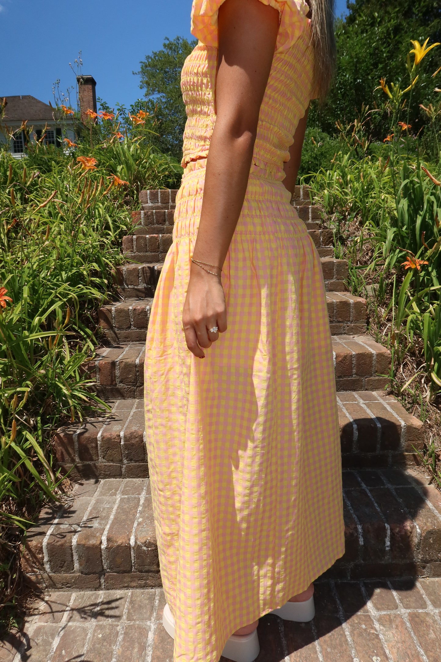 Clementine Gingham Skirt