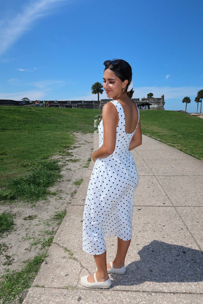 Amelia Polka Dot Dress