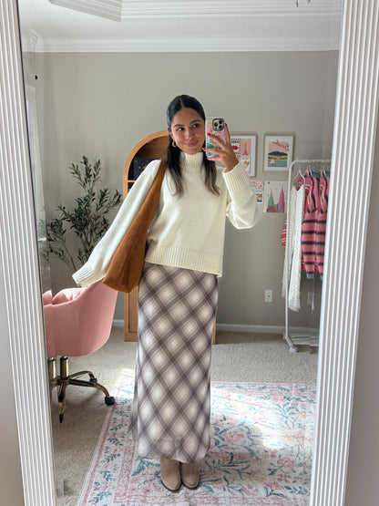 Scottie Plaid Skirt