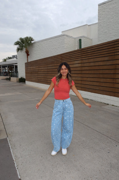 Dottie Barrel Jeans