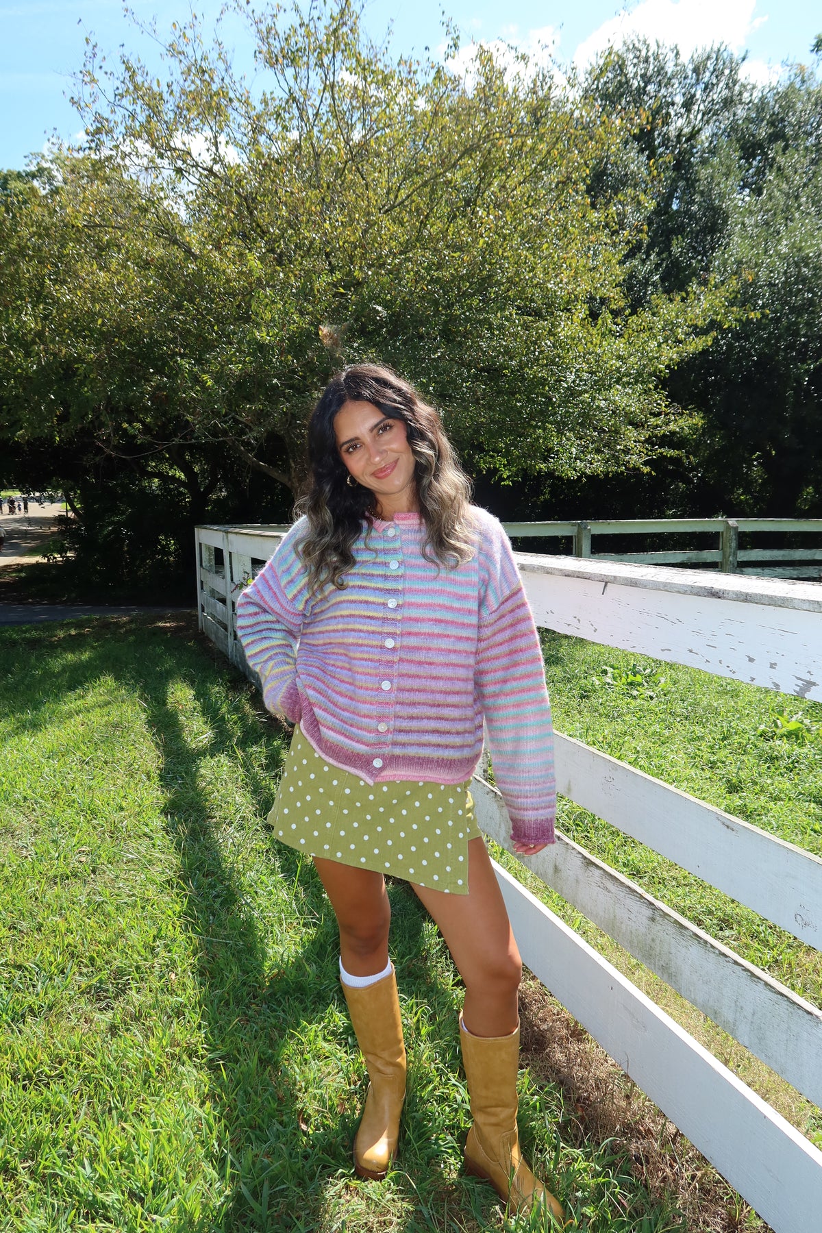 Poppy Skort- Chartreuse
