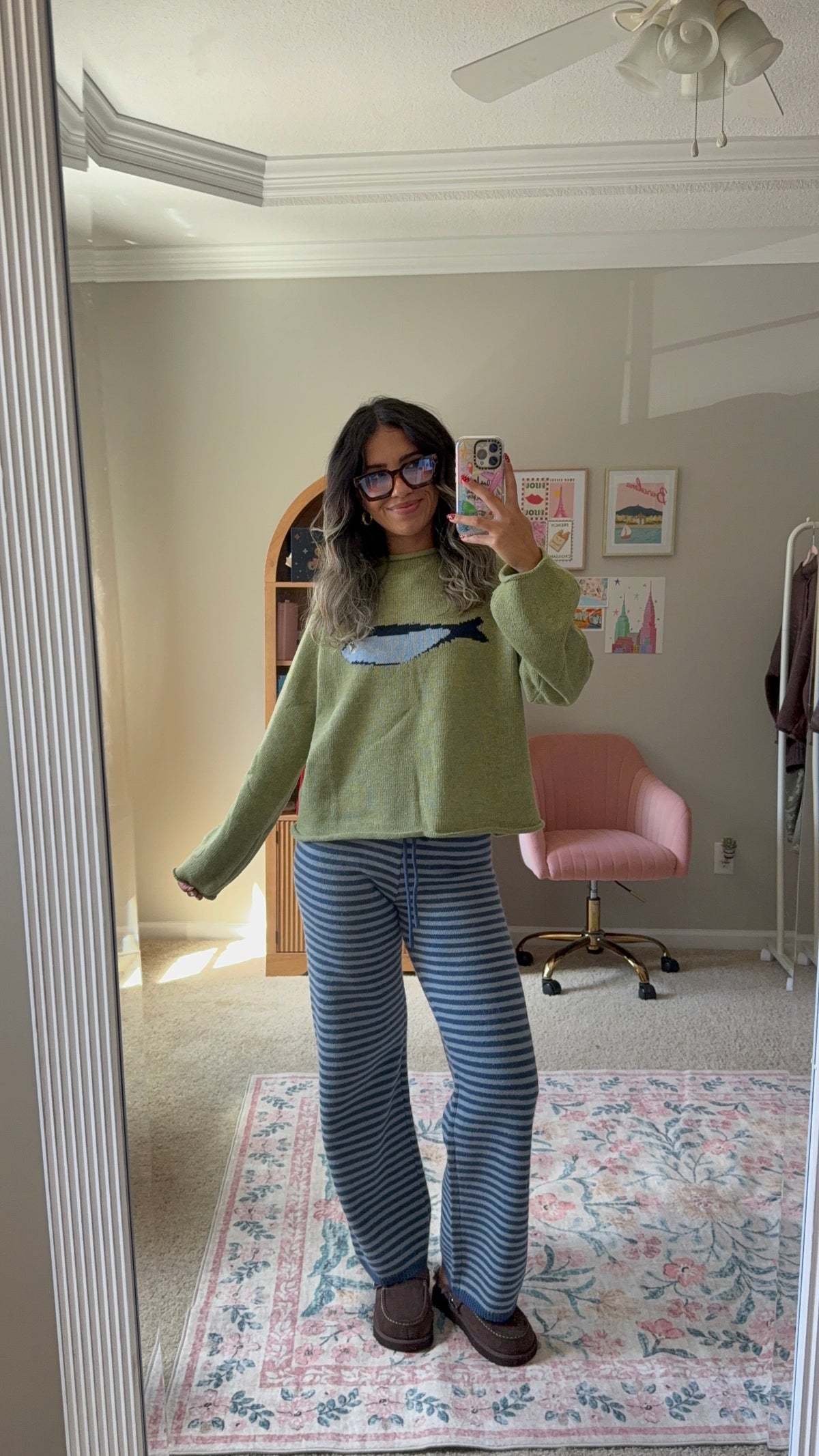 Rory Lounge Pants- Blueberry