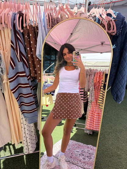 Poppy Skort- Maple