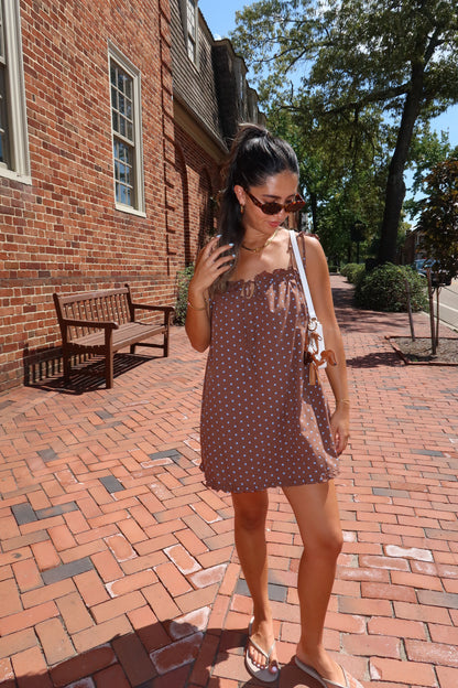 Hazel Dot Mini Dress