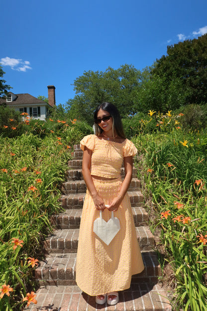 Clementine Gingham Skirt