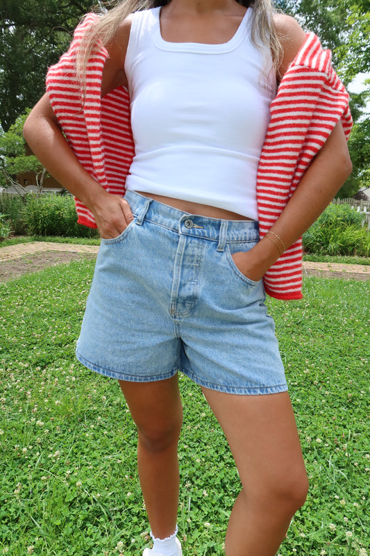 Coastal Denim Shorts