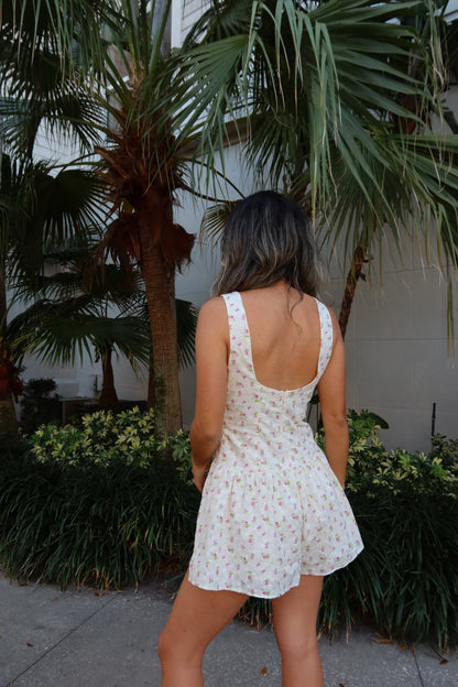 Olivia Floral Romper