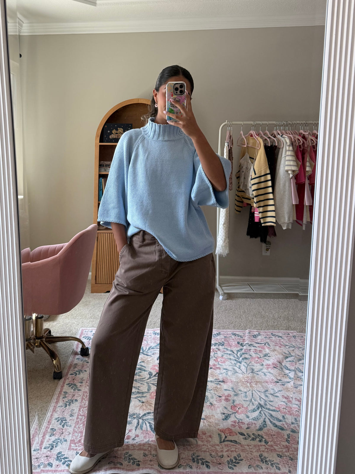 Cova Knit Mock Sweater