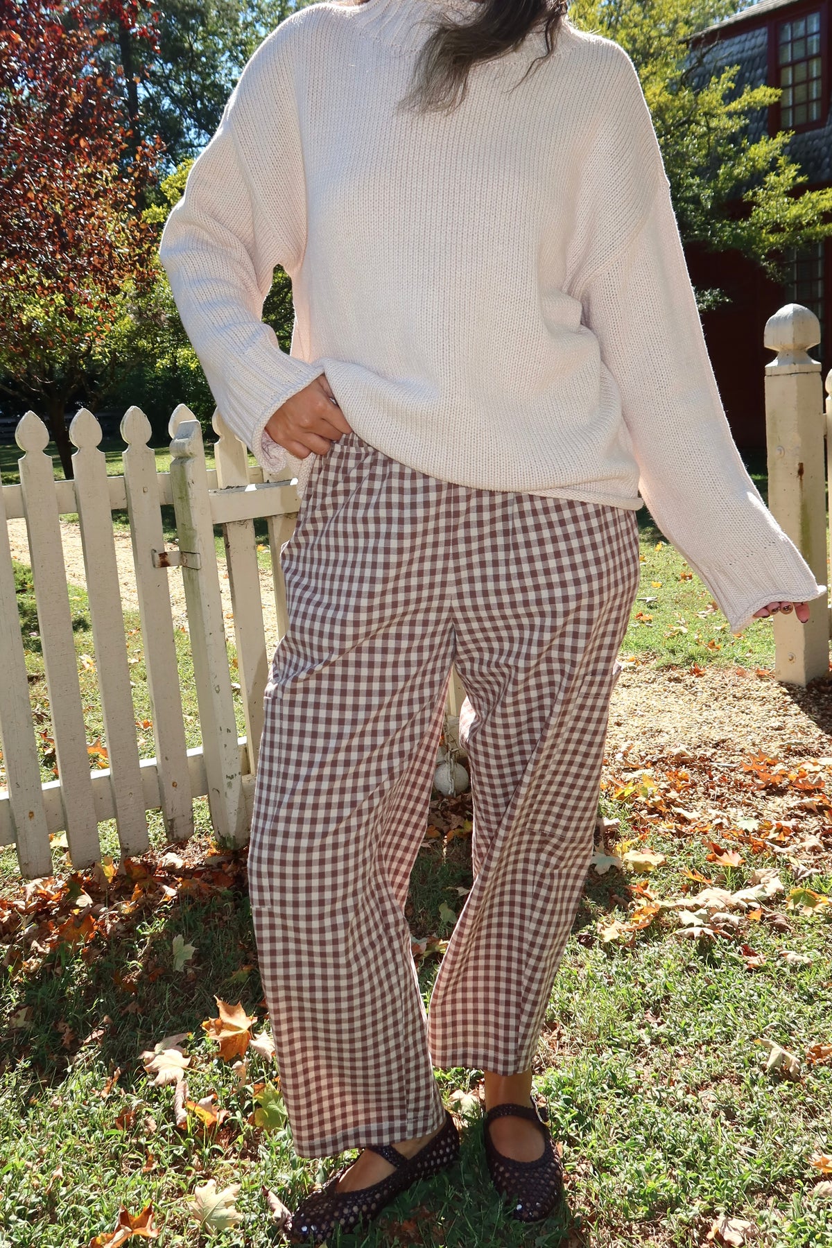 Maple Street Gingham Pants