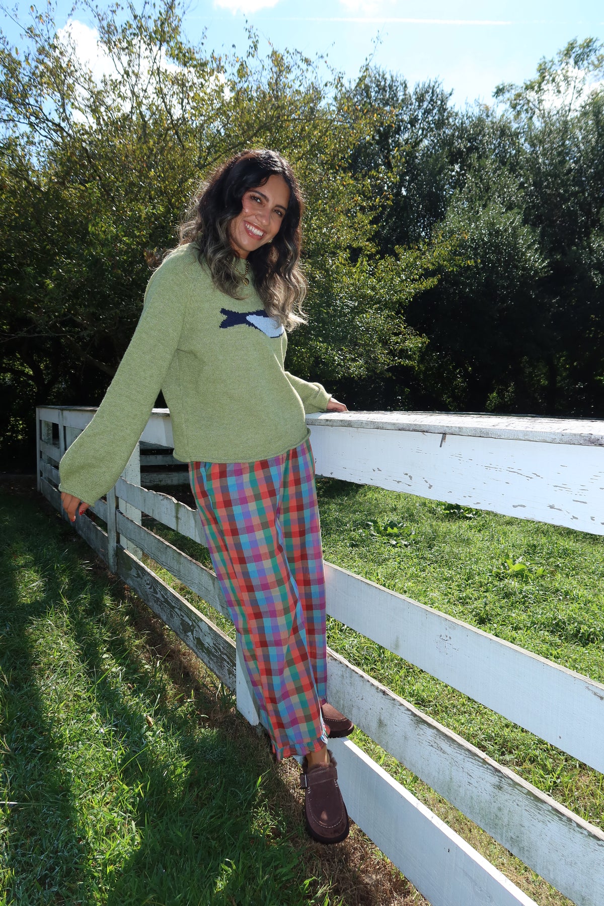 Color Me Happy Plaid Pants