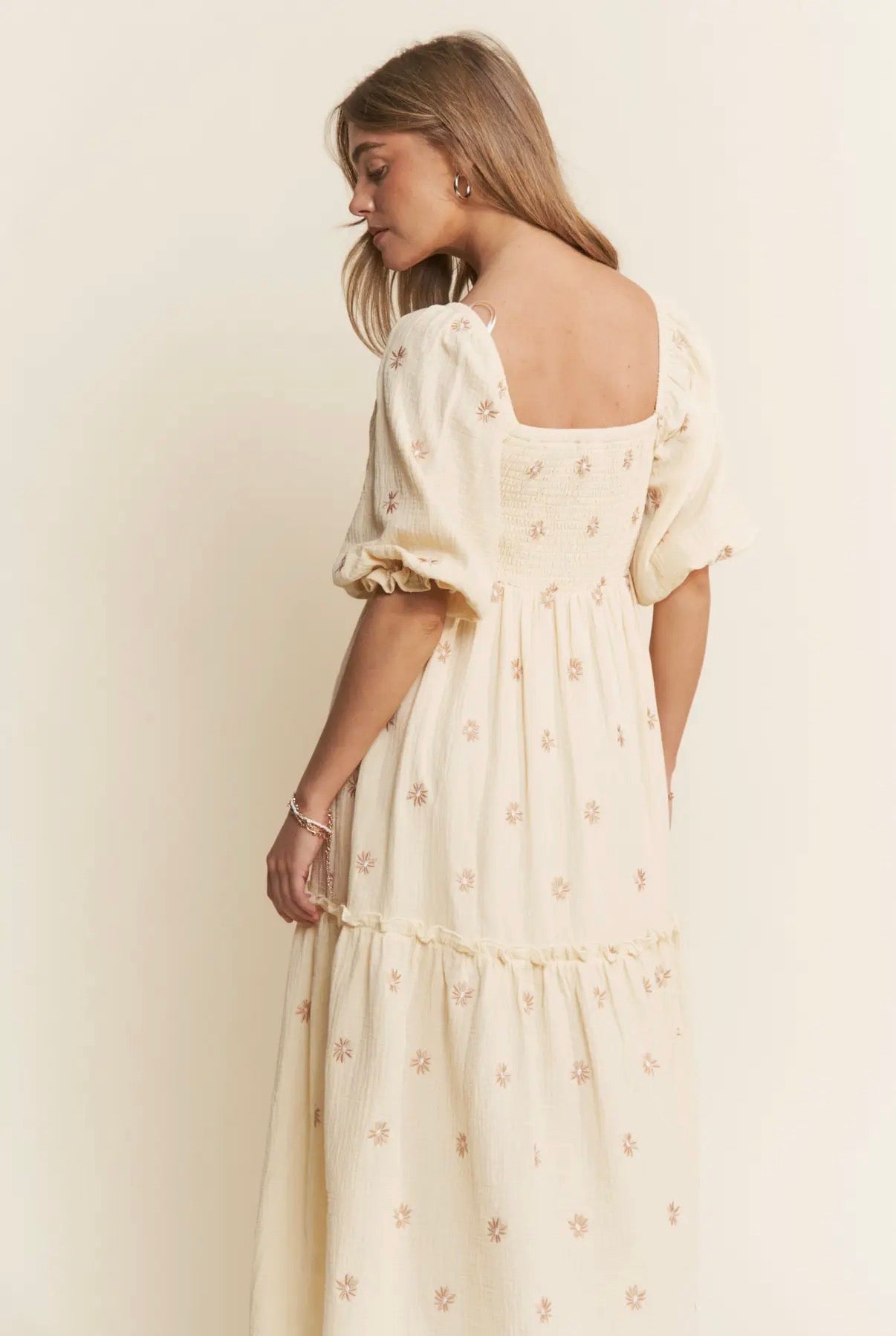 Golden Daisy Dress
