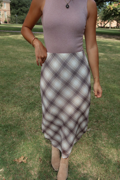 Scottie Plaid Skirt