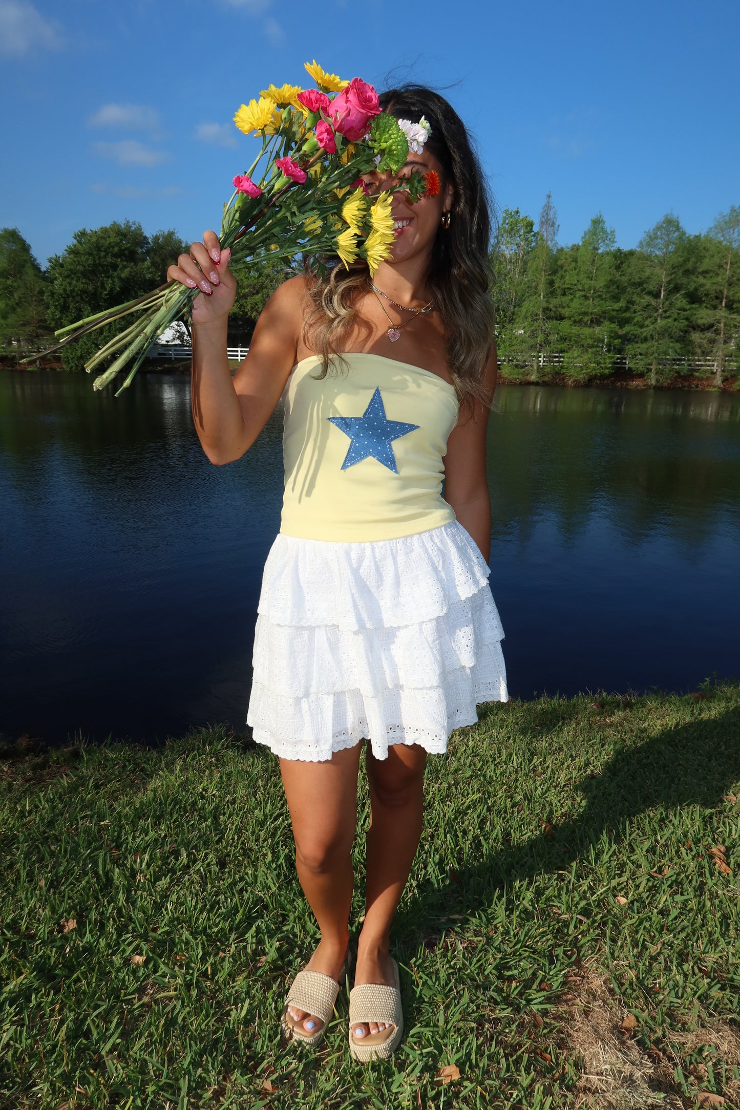 Sweet Escape Ruffle Skirt