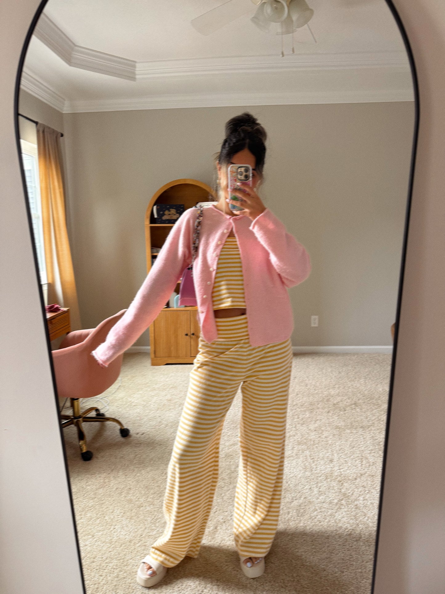 Butterfly Effect Cardi- Pink