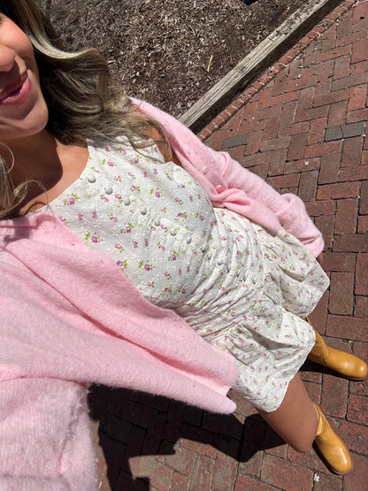 Butterfly Effect Cardi- Pink