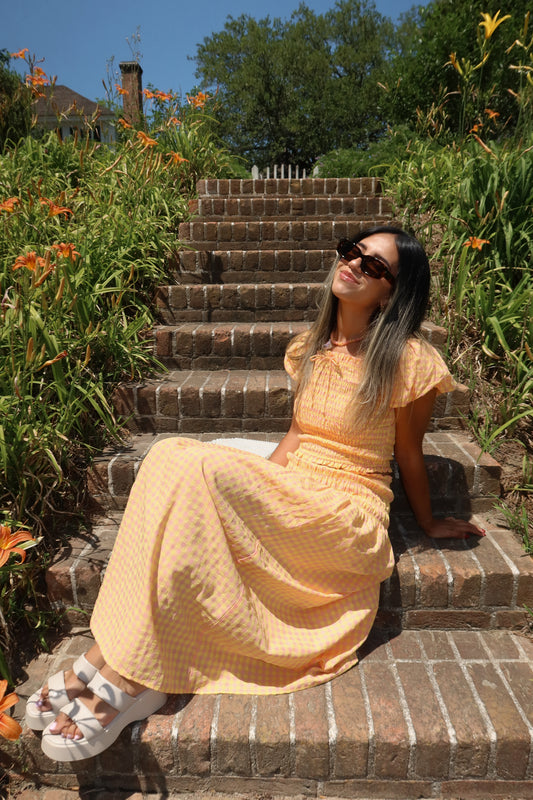 Clementine Gingham Skirt