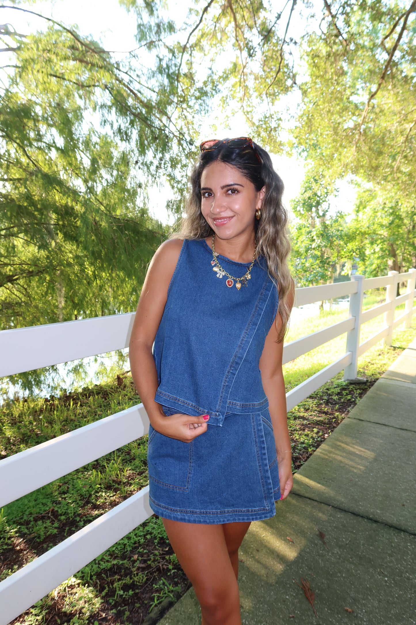 Denim Days Top