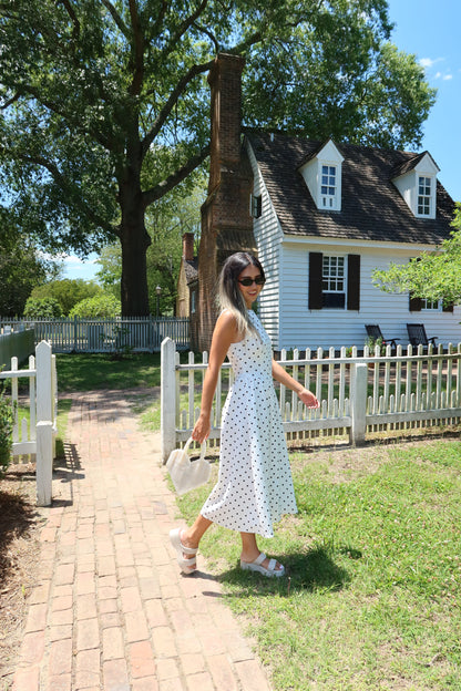 Amelia Polka Dot Dress