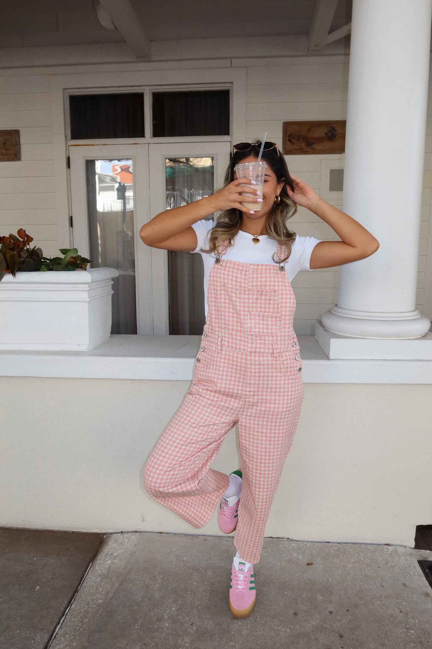 Strawberry Milkshake Overalls