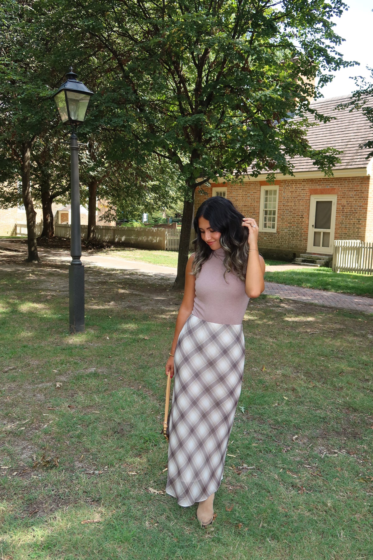 Scottie Plaid Skirt