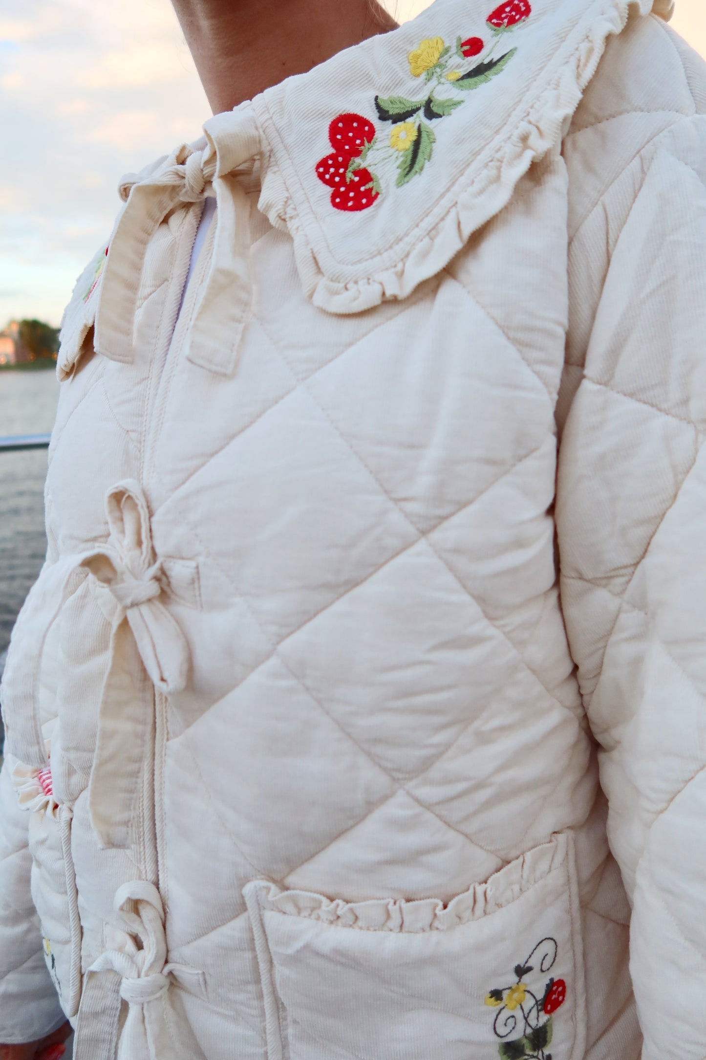 Strawberry Fields Quilted Jacket