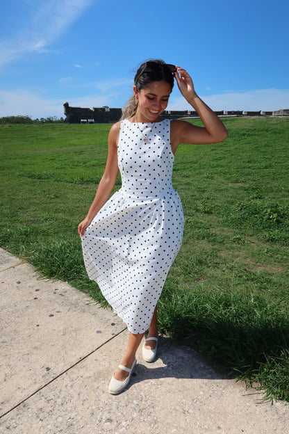 Amelia Polka Dot Dress