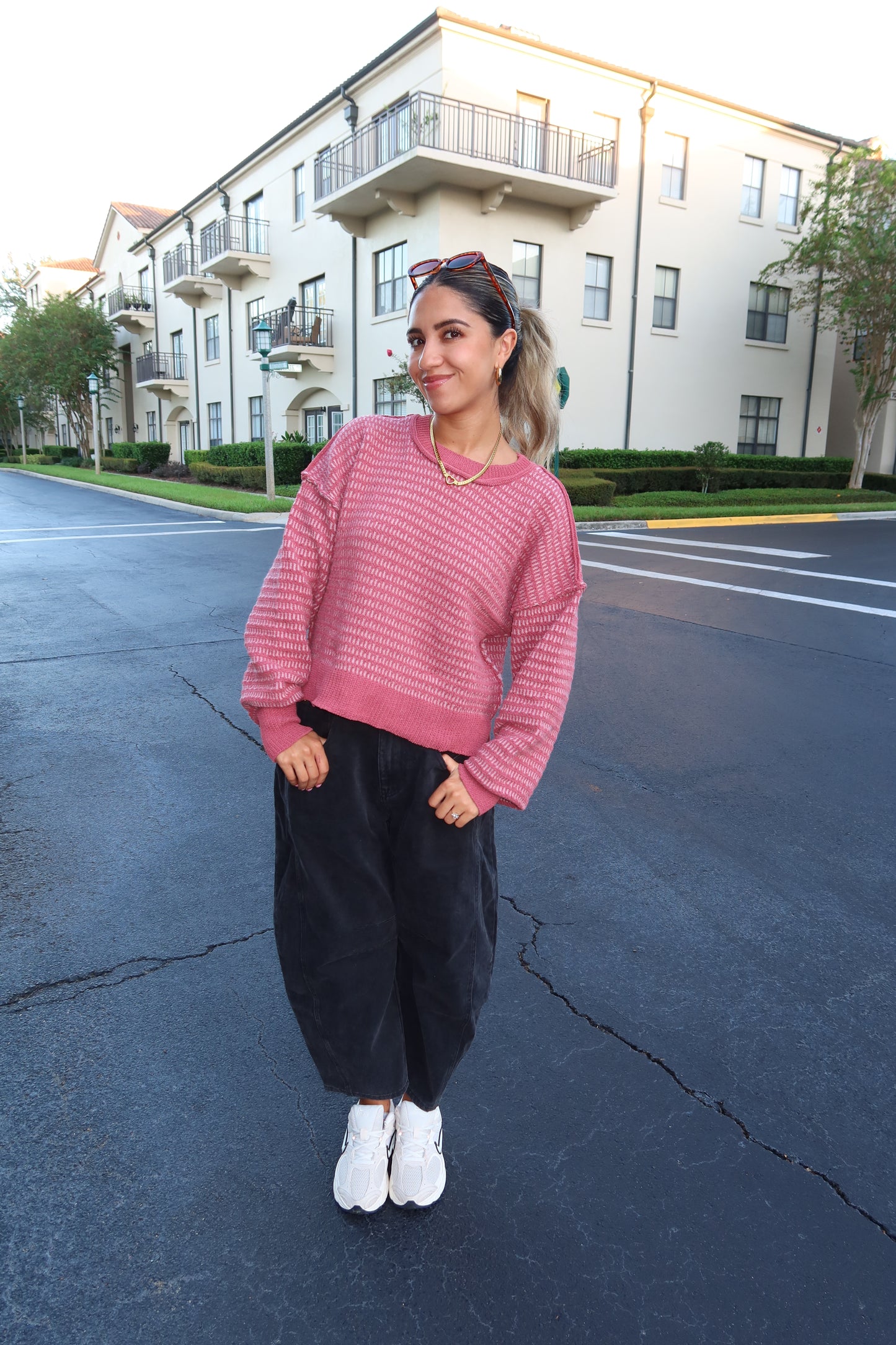 Rosewood Knit Sweater