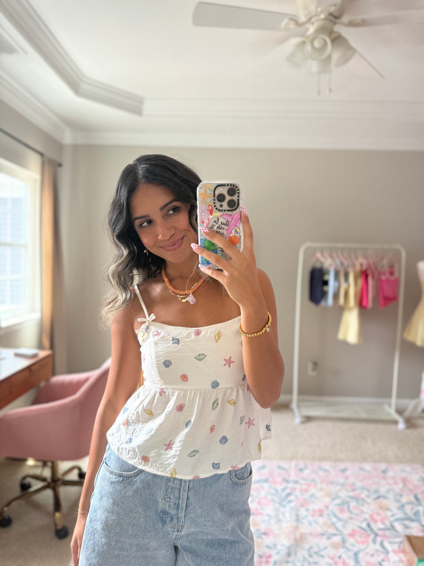 Seashell Tank Top