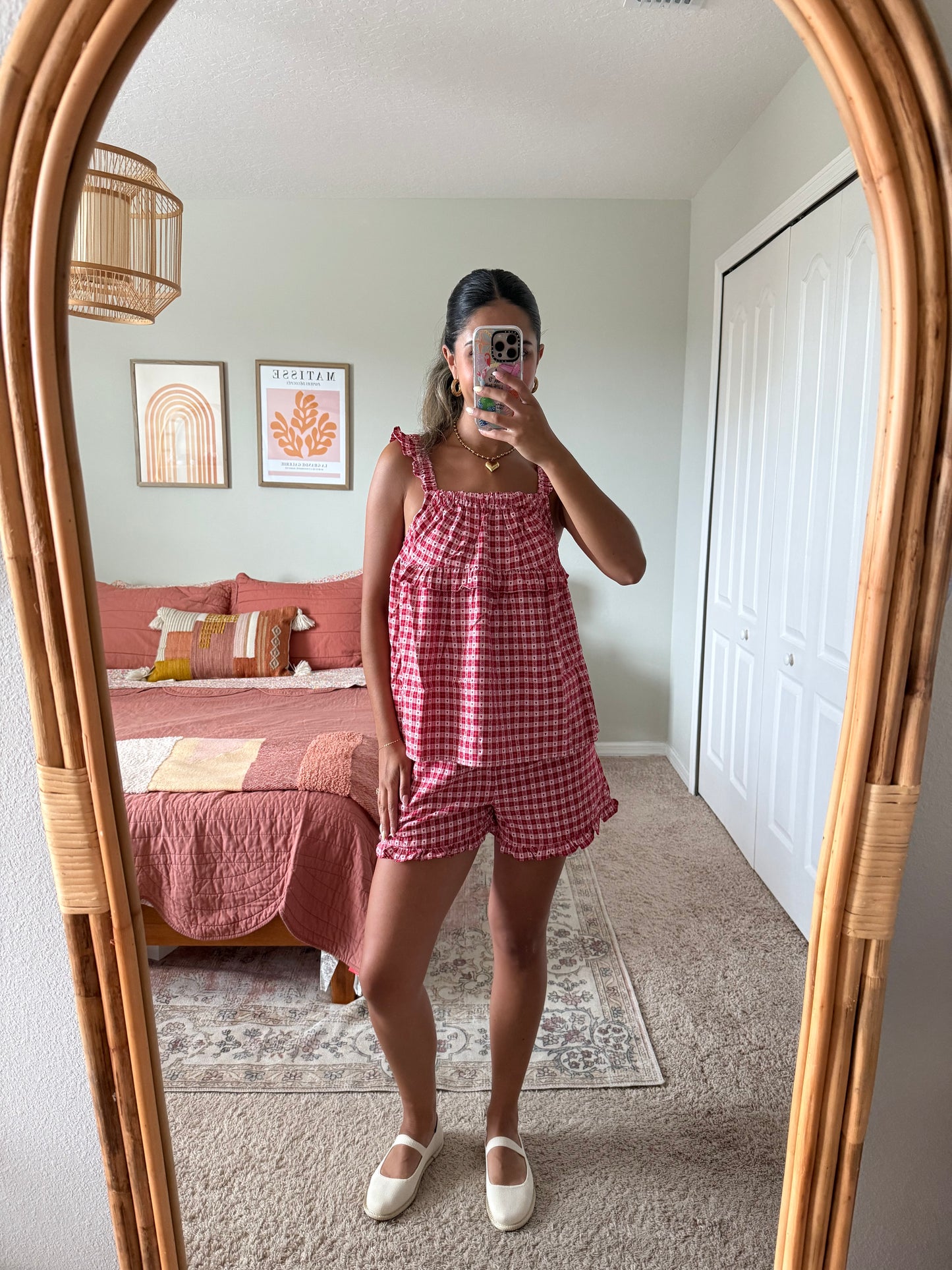 Sweetheart Gingham Shorts
