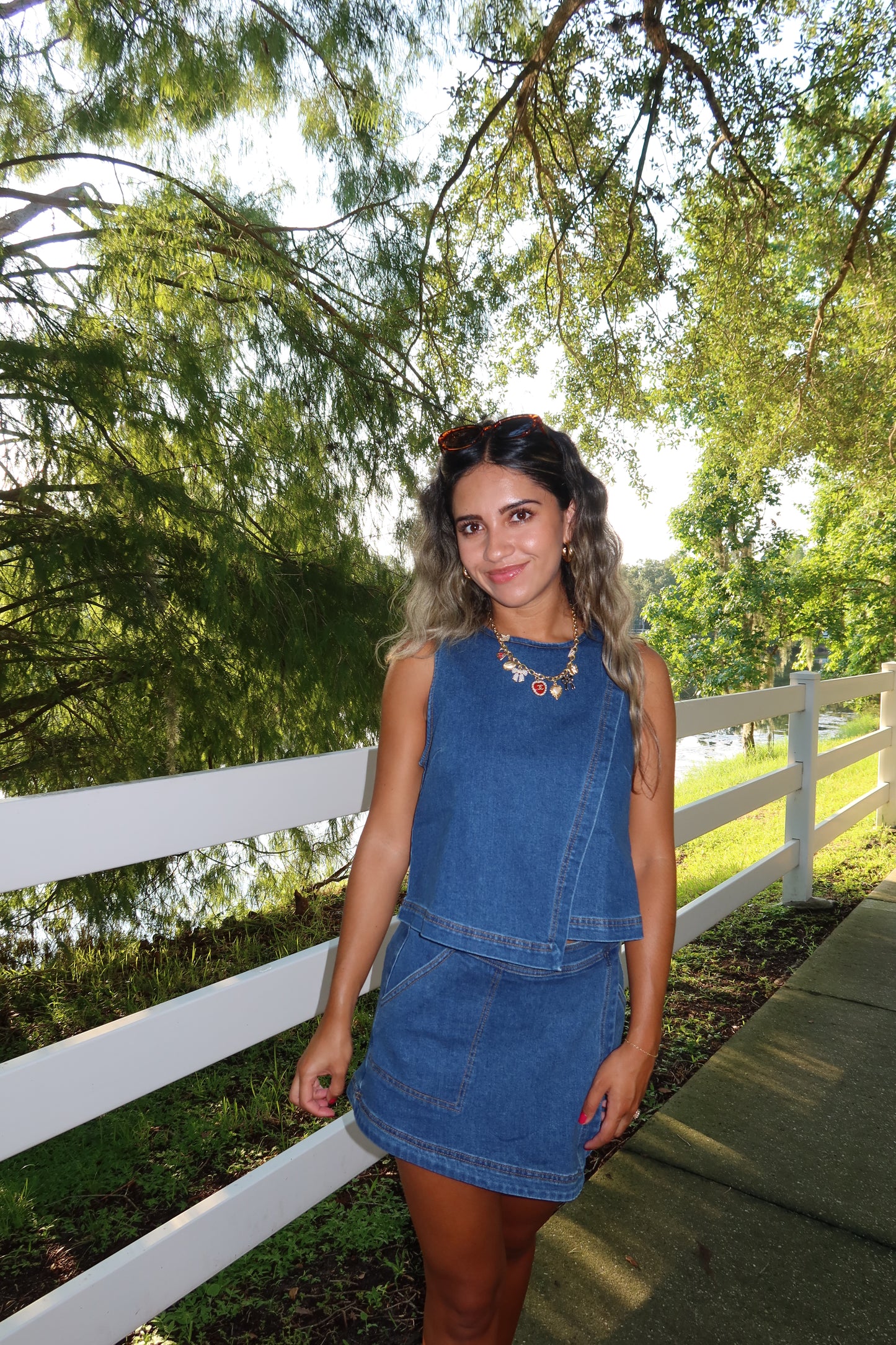 Denim Days Top