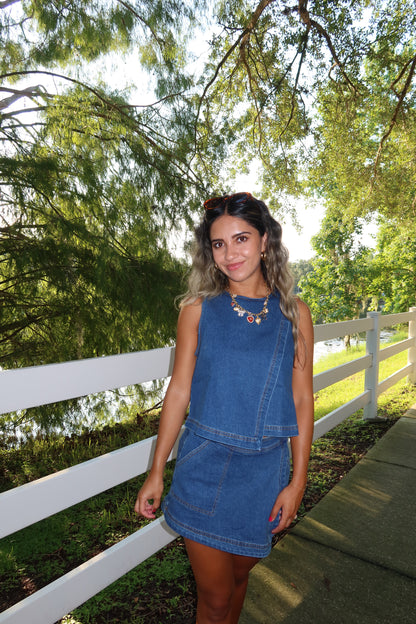 Denim Days Top