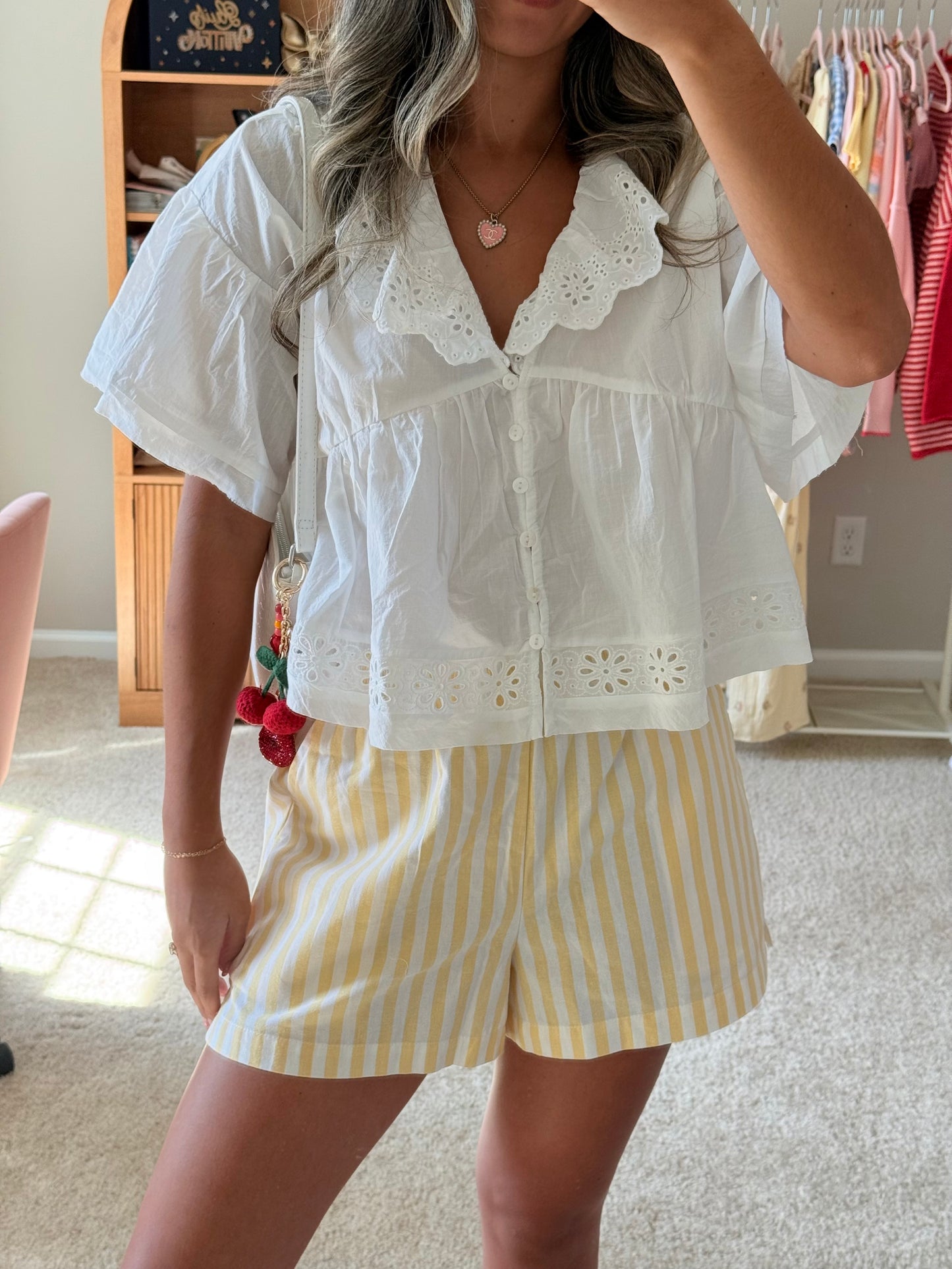 Lemonade Stripe Shorts