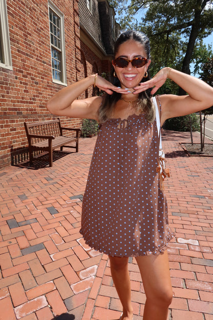 Hazel Dot Mini Dress
