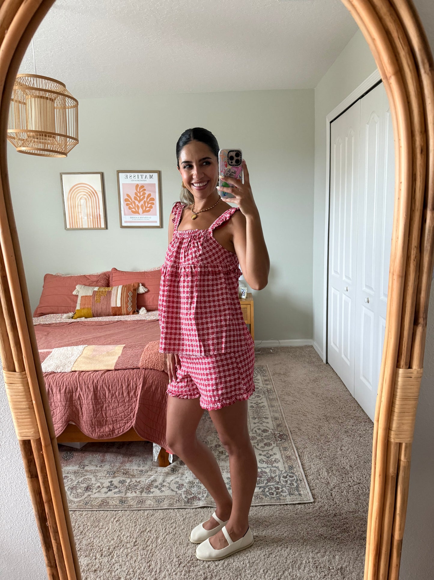Sweetheart Gingham Shorts