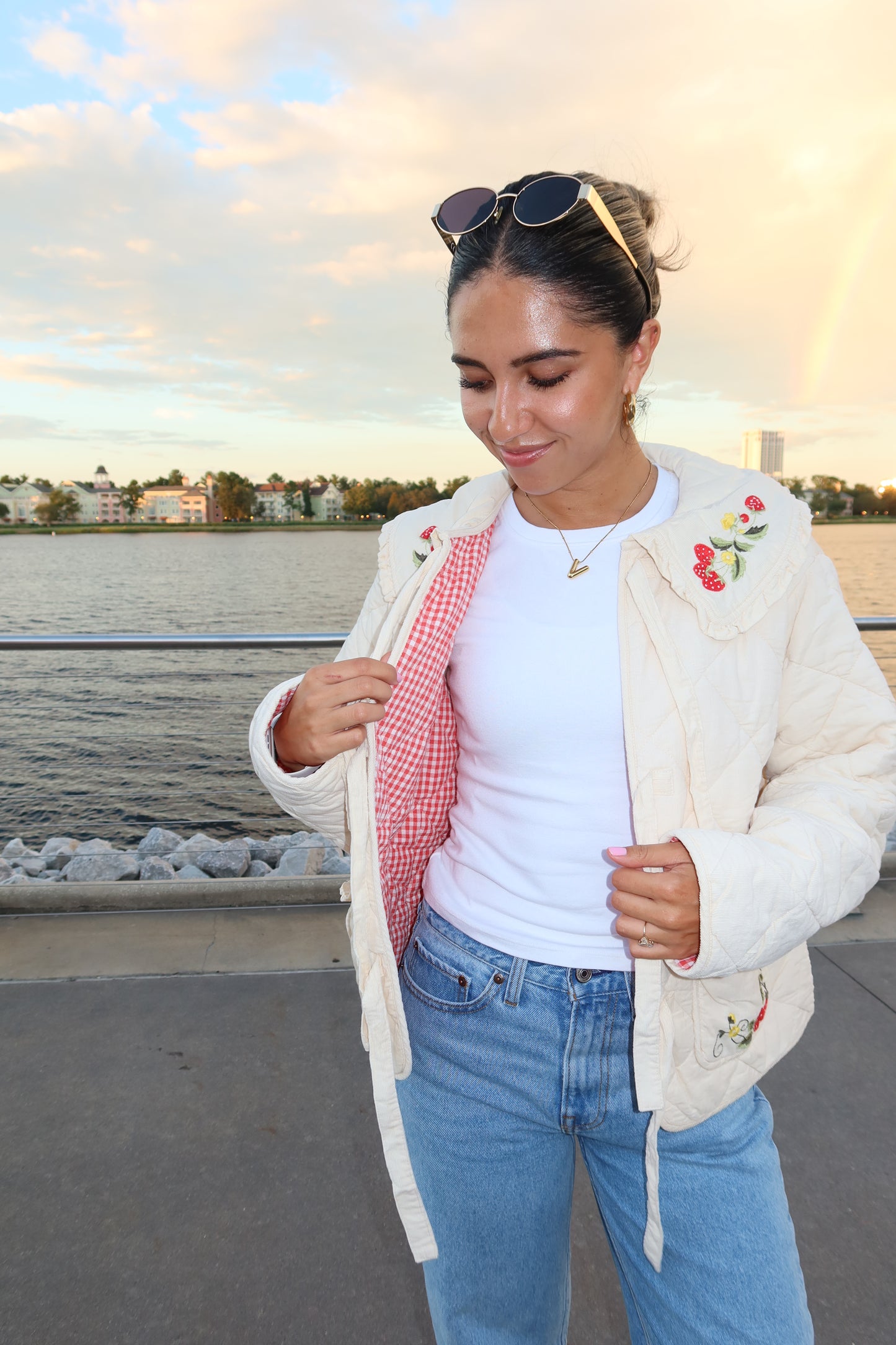 Strawberry Fields Quilted Jacket