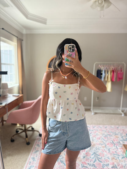 Seashell Tank Top