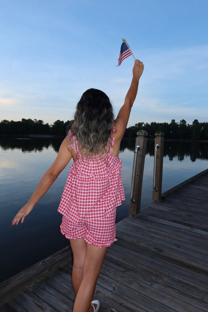 Sweetheart Gingham Shorts