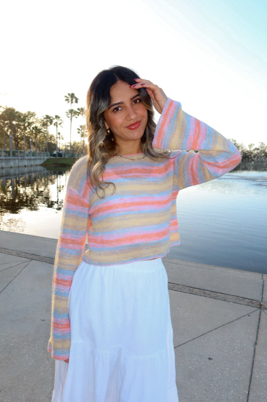 Sherbet Knit Sweater *RESTOCK*
